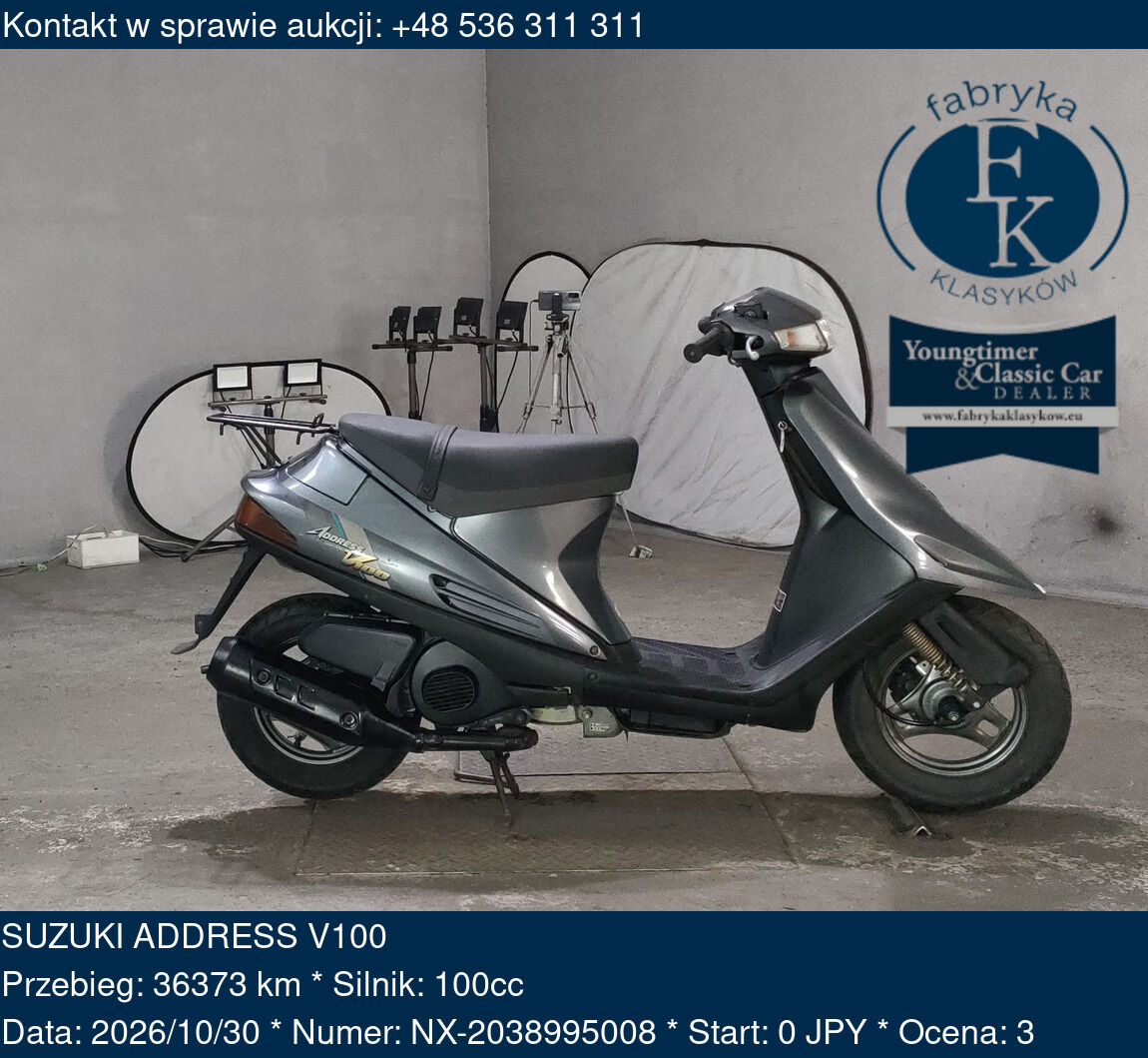 SUZUKI ADDRESS V100  - zdjęcie 2