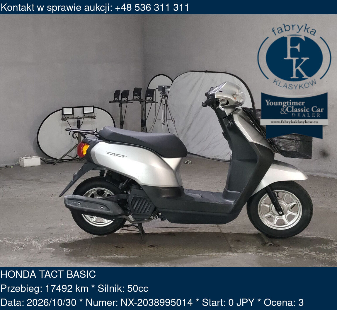 HONDA TACT BASIC  - zdjęcie 2