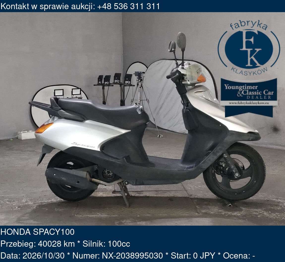 HONDA SPACY100 - zdjęcie 2
