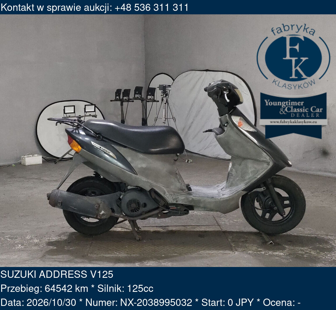 SUZUKI ADDRESS V125  - zdjęcie 2