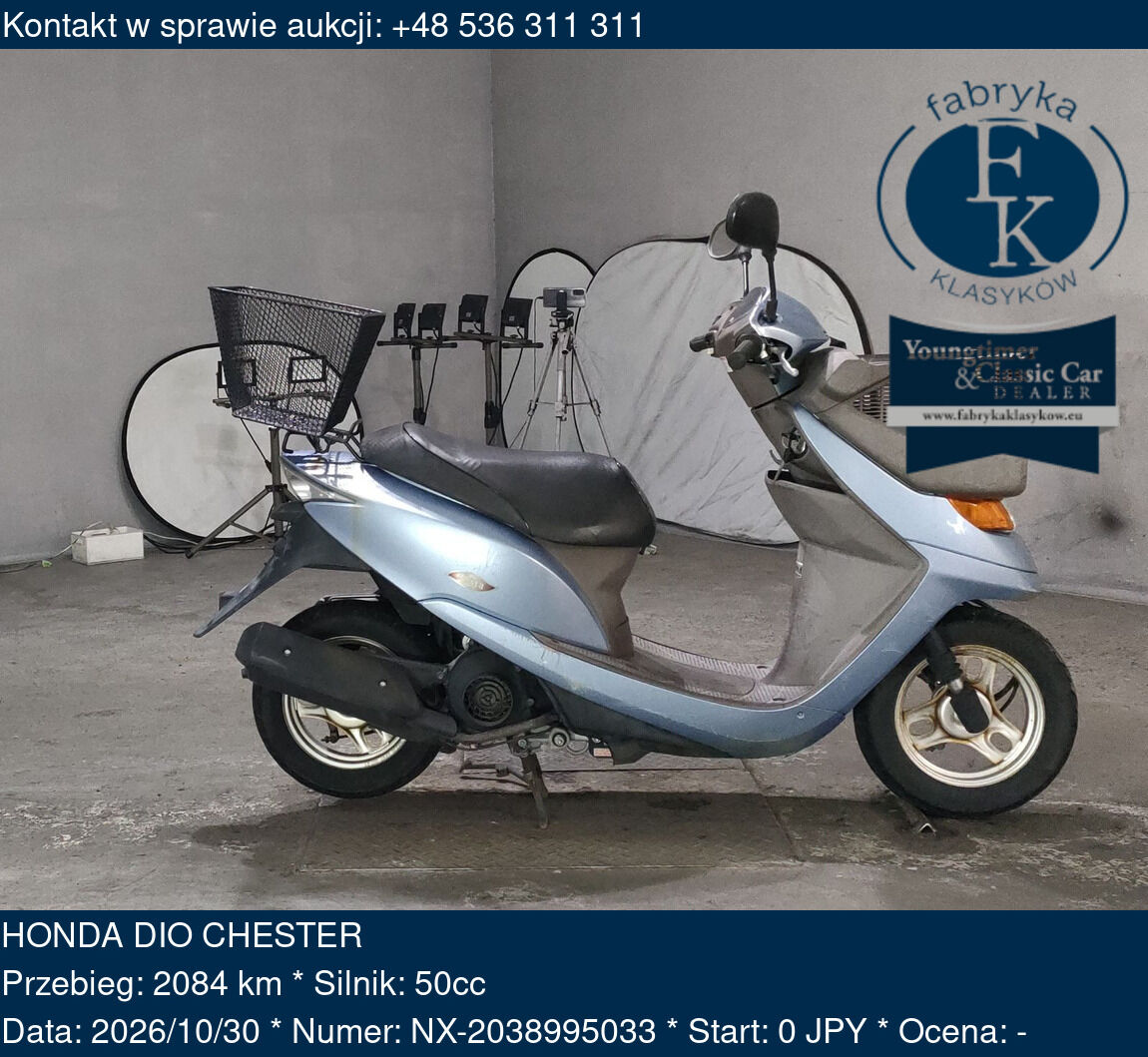 HONDA DIO CHESTER  - zdjęcie 2