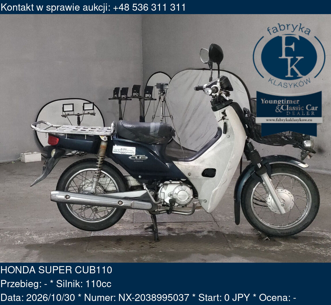HONDA SUPER CUB110  - zdjęcie 2