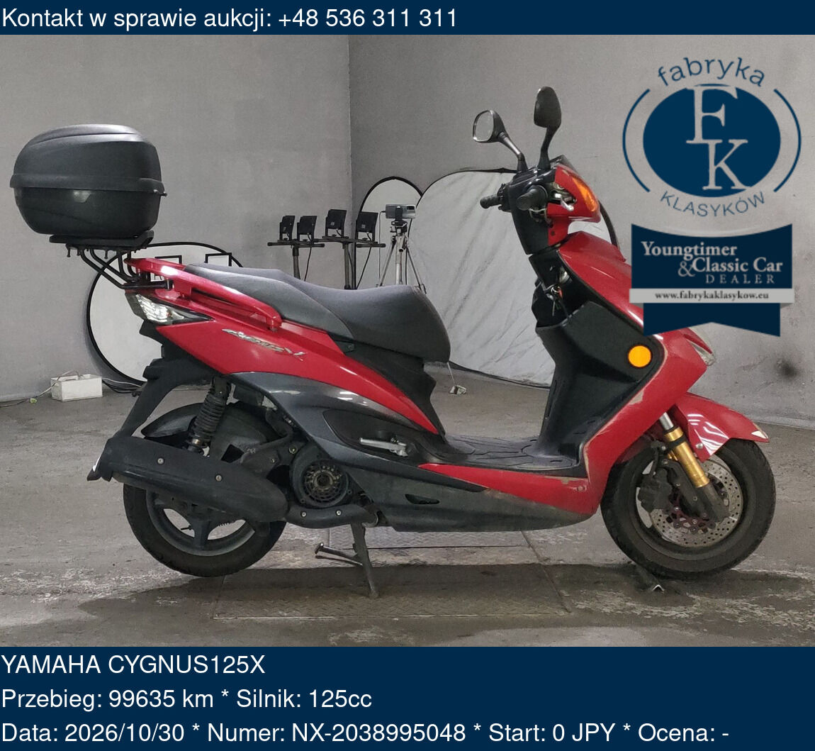 YAMAHA CYGNUS125X  - zdjęcie 2