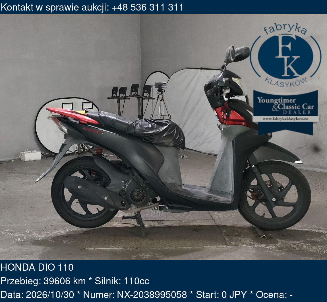 HONDA DIO 110 - zdjęcie 2