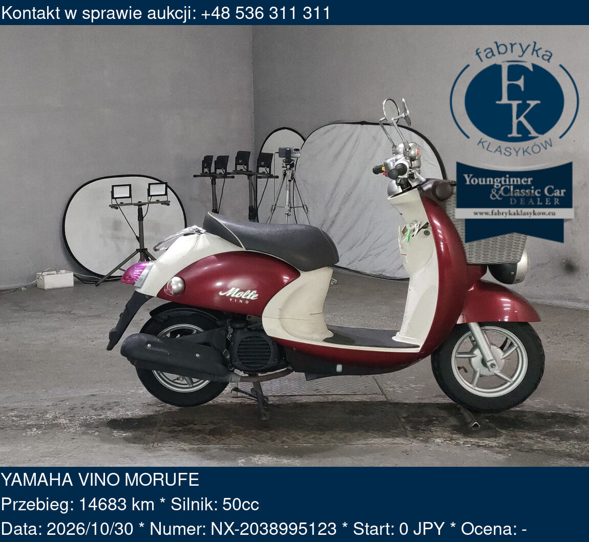 YAMAHA VINO MORUFE  - zdjęcie 2