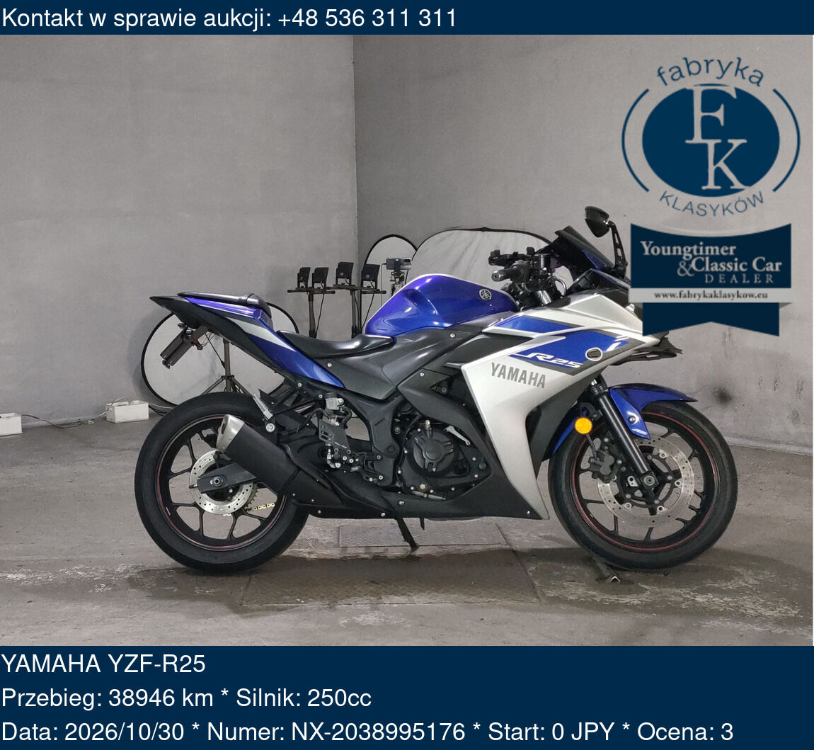 YAMAHA YZF-R25 - zdjęcie 2