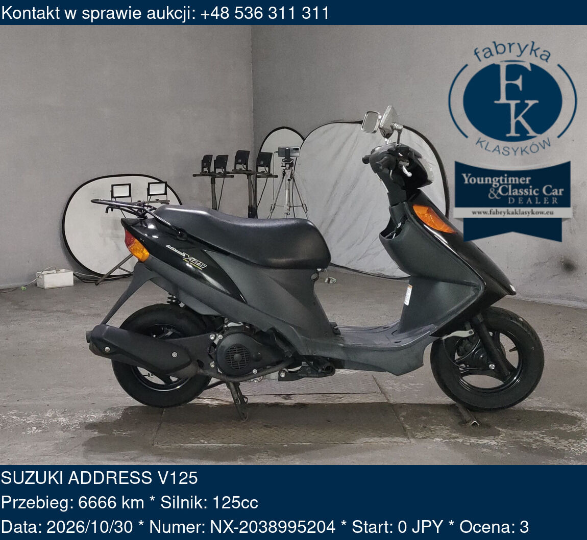 SUZUKI ADDRESS V125 - zdjęcie 2