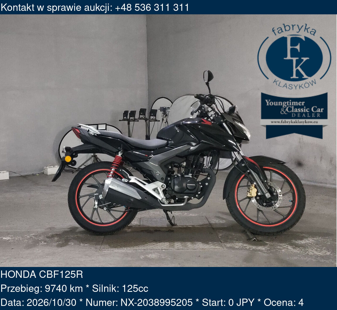 HONDA CBF125R - zdjęcie 2
