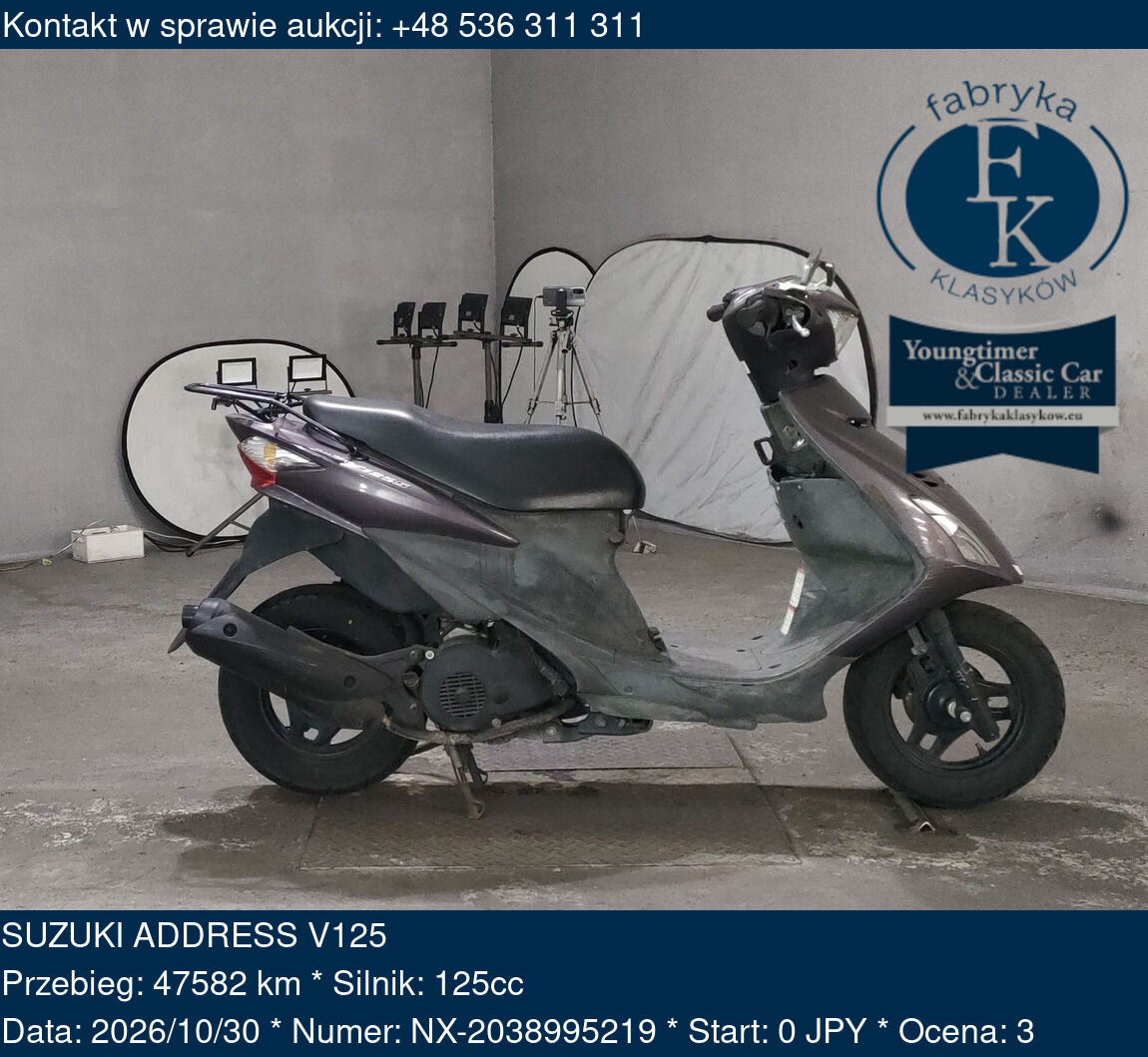 SUZUKI ADDRESS V125 - zdjęcie 2