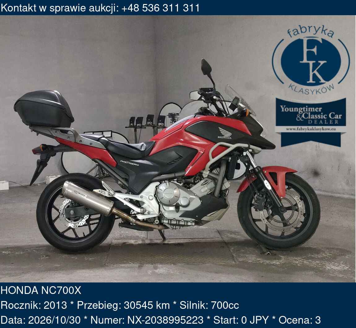 HONDA NC700X 2013 - zdjęcie 2
