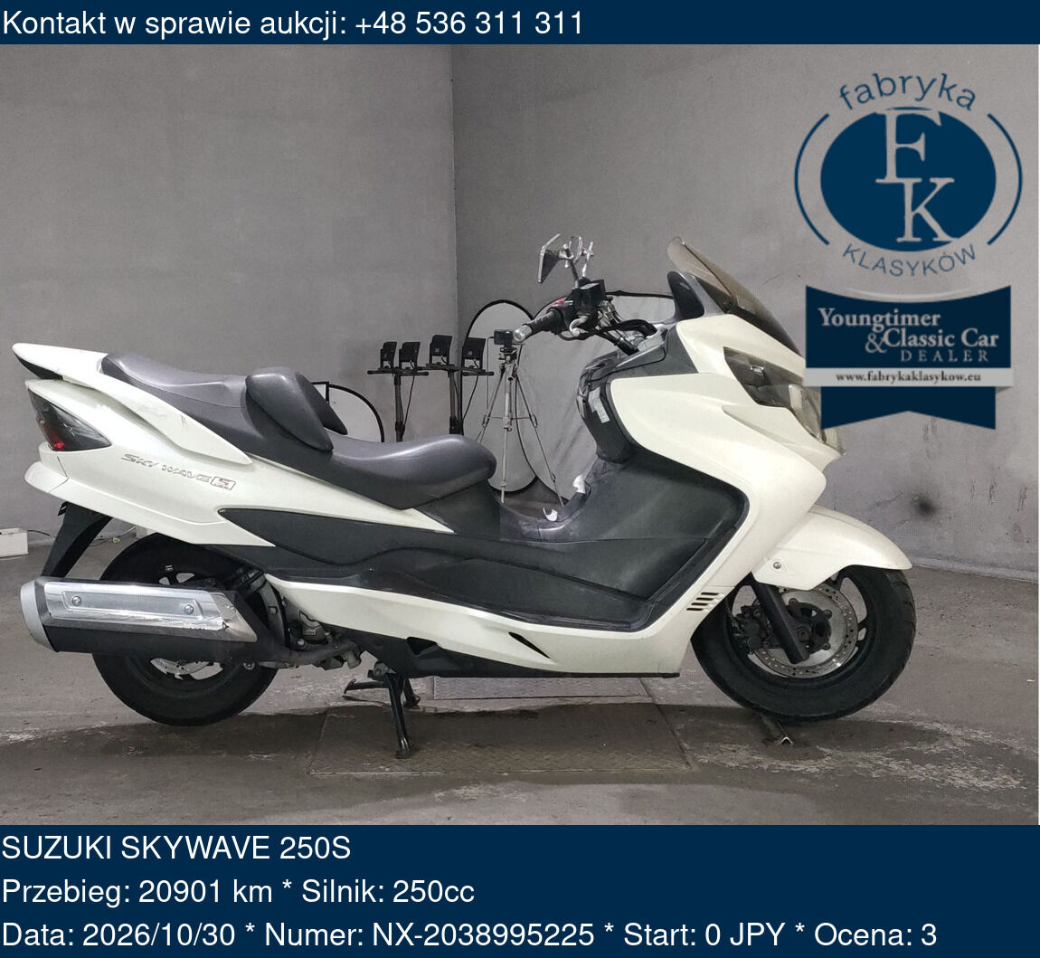 SUZUKI SKYWAVE 250S  - zdjęcie 2