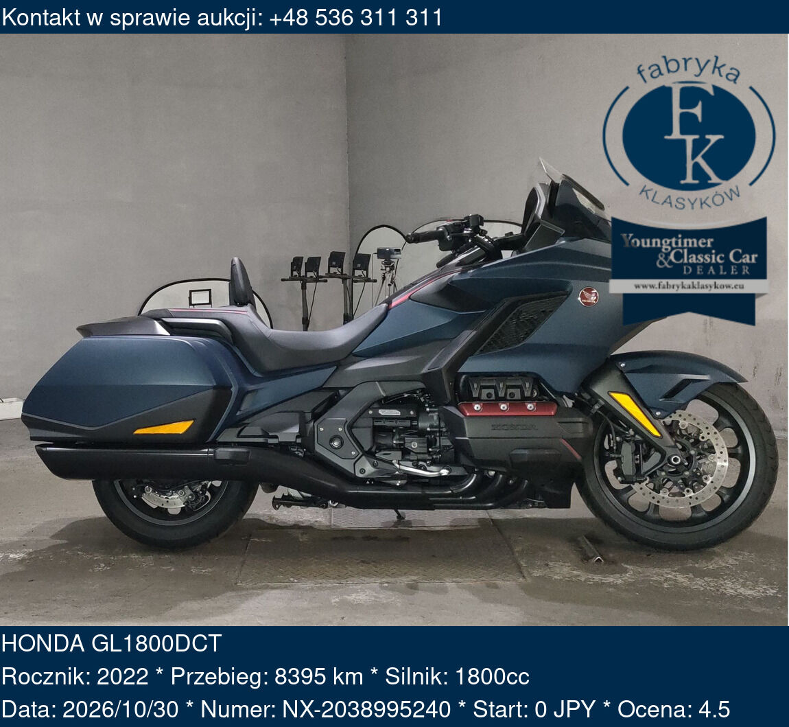 HONDA GL1800DCT 2022 - zdjęcie 2