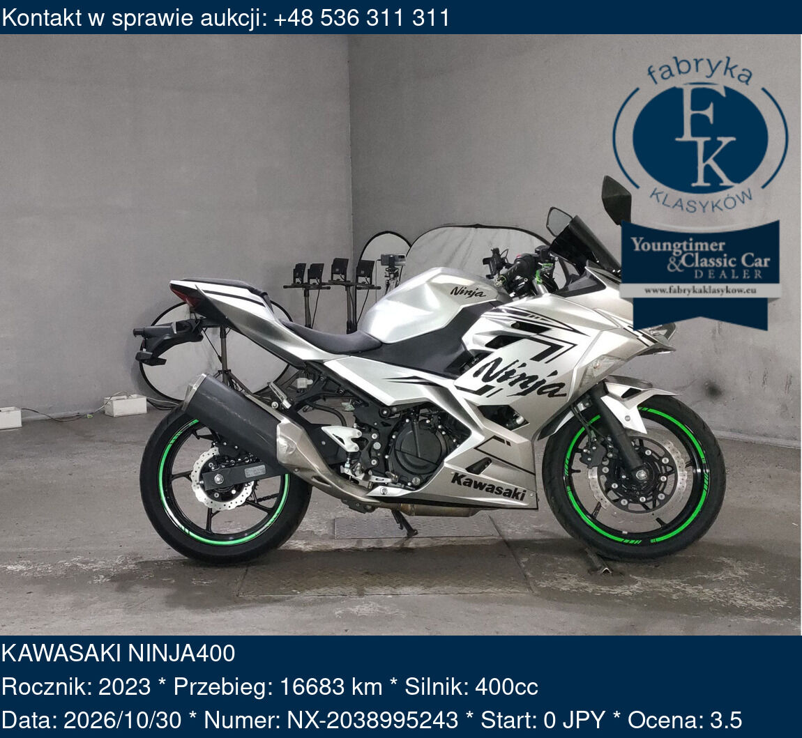 KAWASAKI NINJA400 2023 - zdjęcie 2