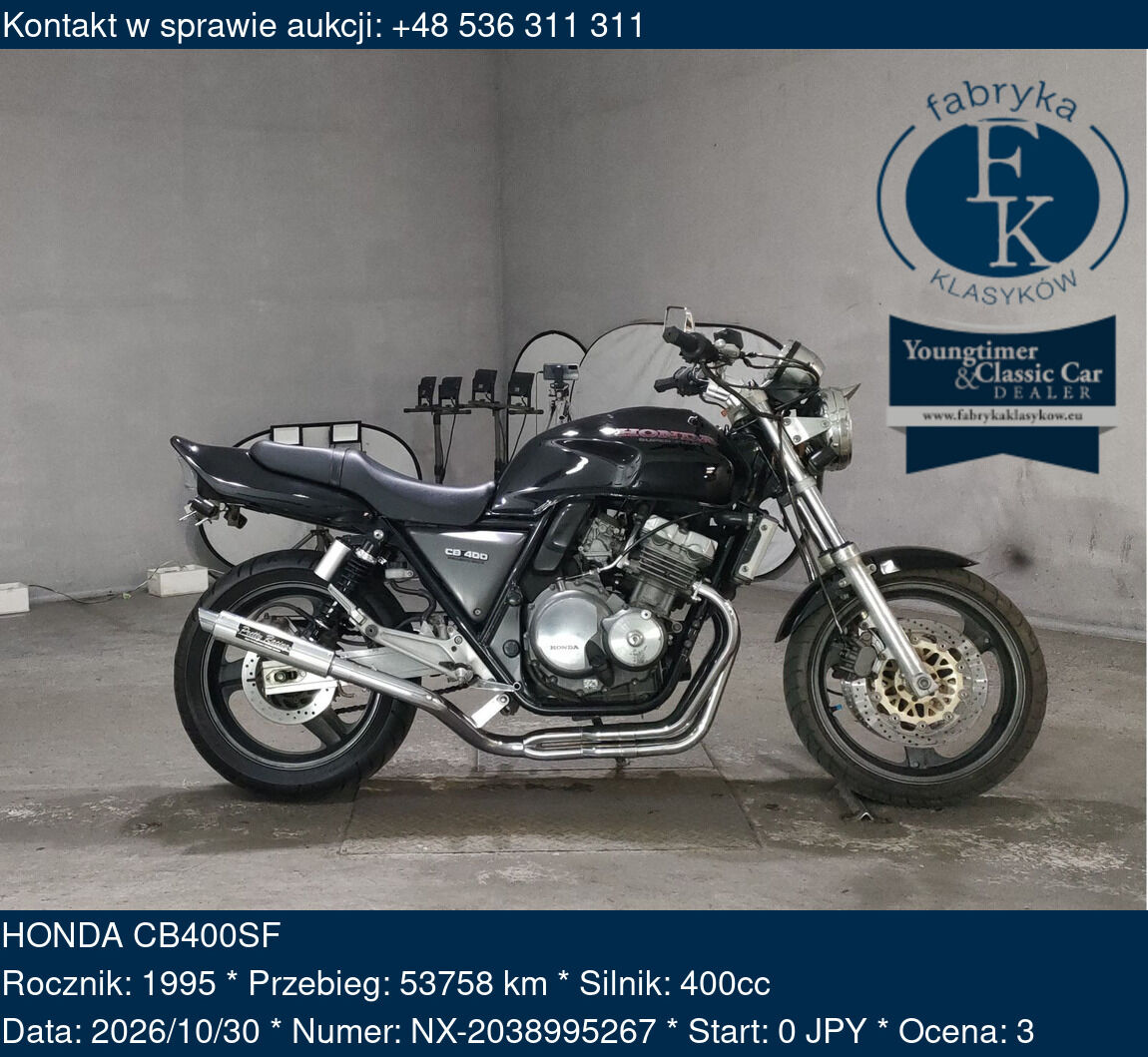 HONDA CB400SF 1995 - zdjęcie 2