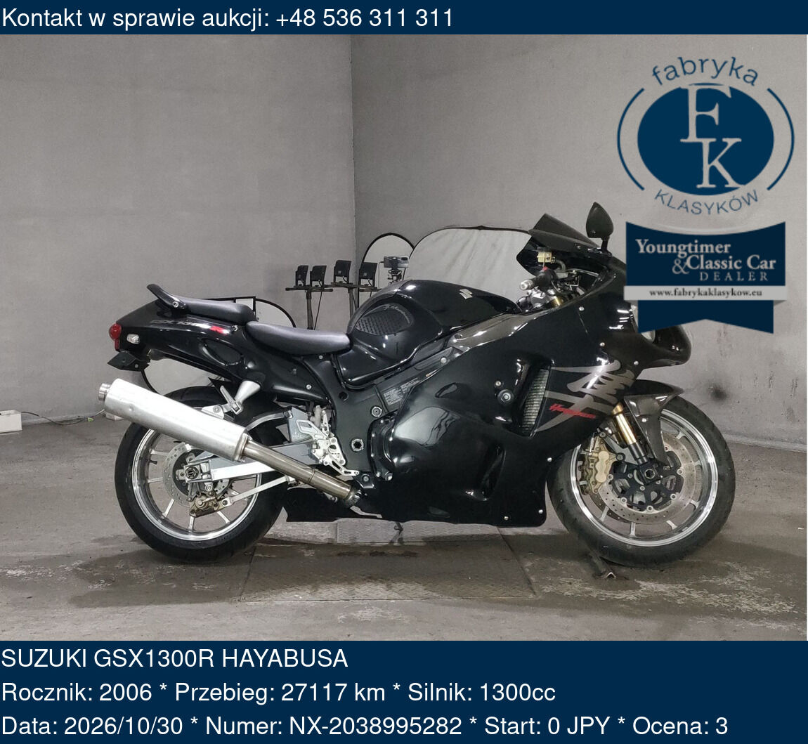 SUZUKI GSX1300R HAYABUSA 2006 - zdjęcie 2