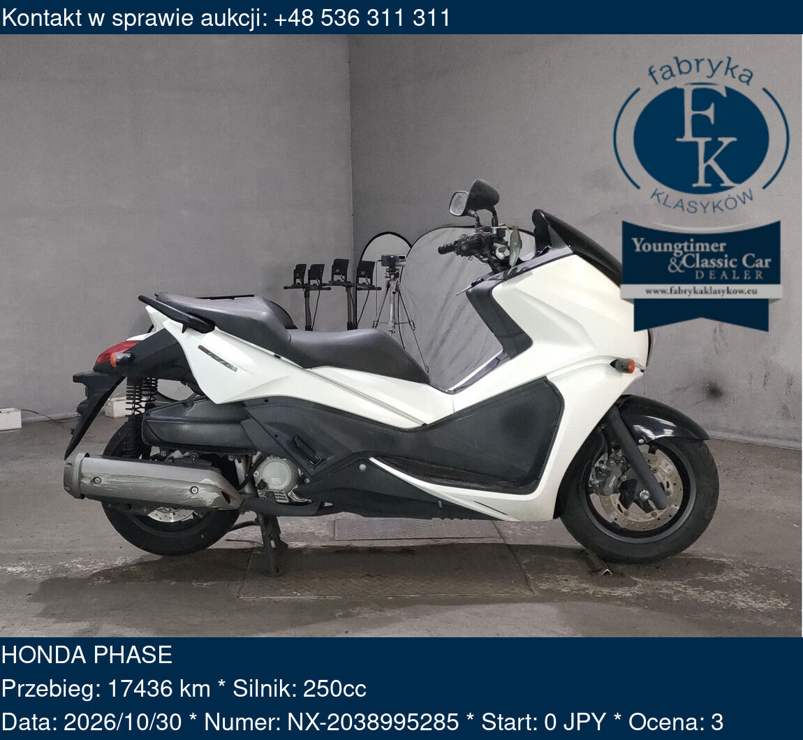HONDA PHASE - zdjęcie 2