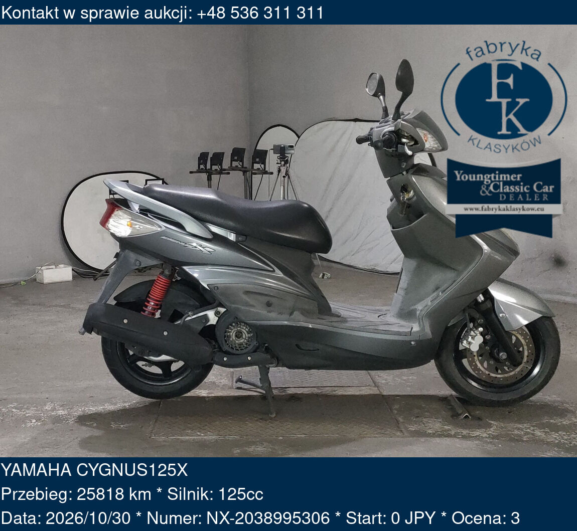 YAMAHA CYGNUS125X  - zdjęcie 2