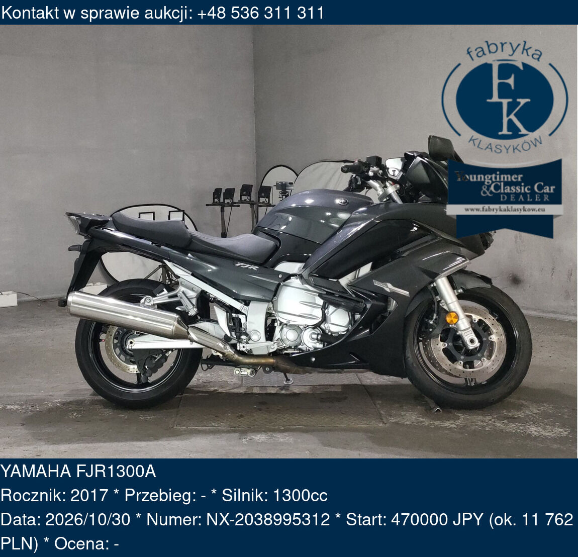 YAMAHA FJR1300A 2017 - zdjęcie 2