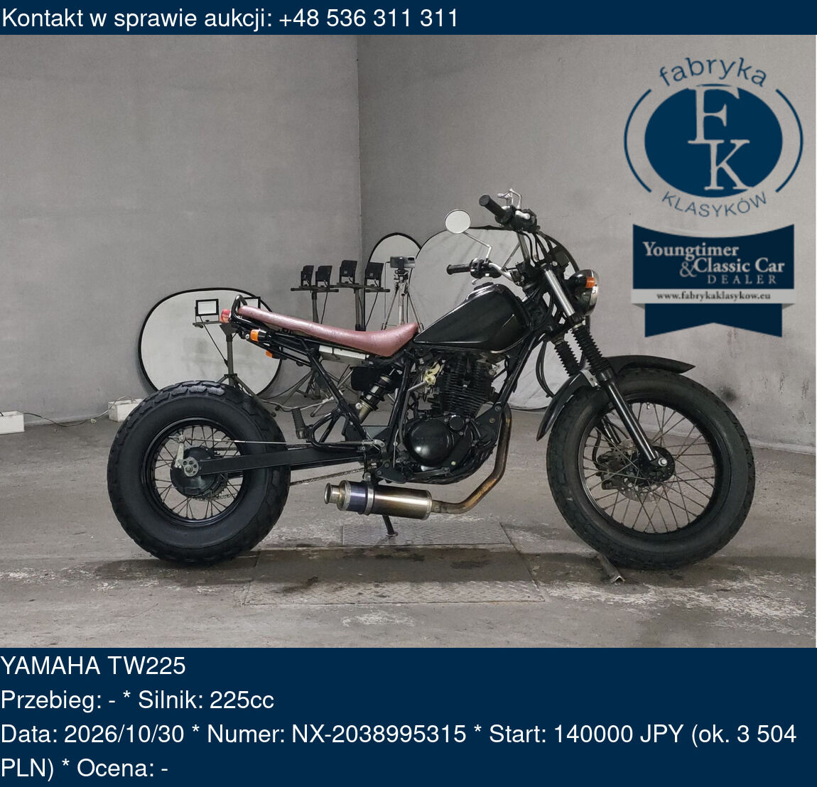 YAMAHA TW225 - zdjęcie 2
