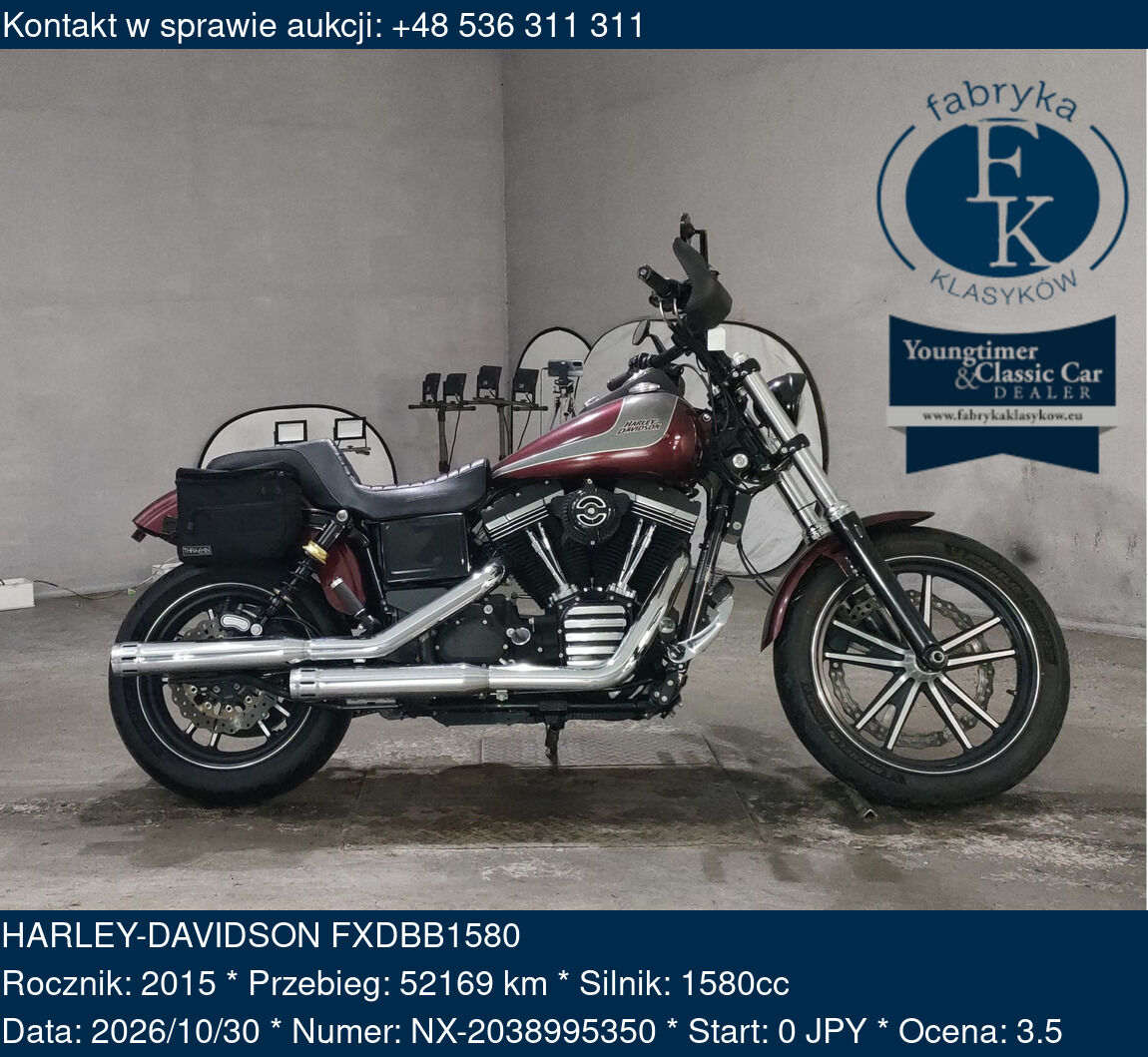 HARLEY-DAVIDSON FXDBB1580 2015 - zdjęcie 2