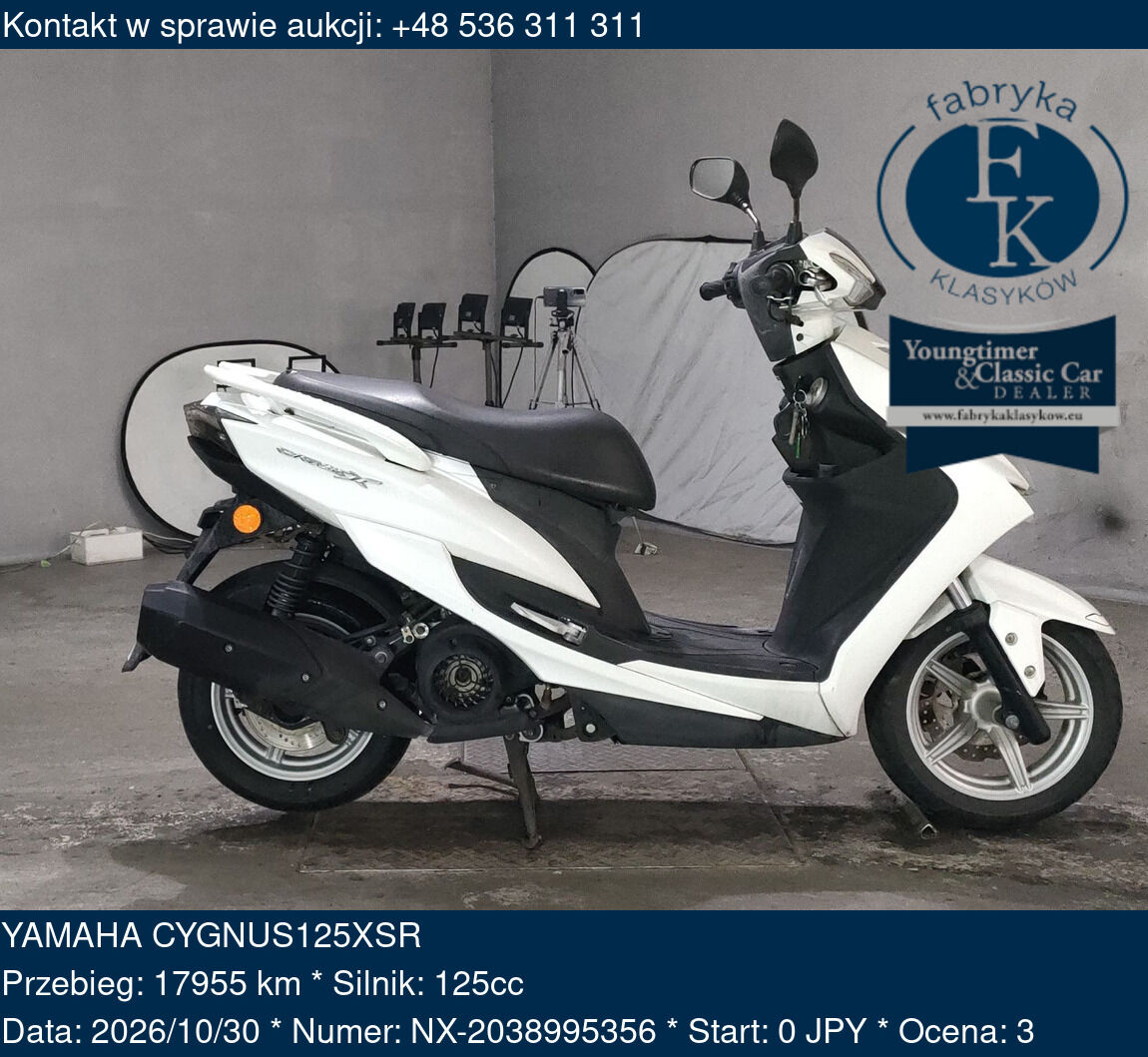 YAMAHA CYGNUS125XSR  - zdjęcie 2