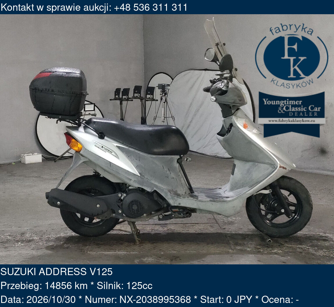 SUZUKI ADDRESS V125  - zdjęcie 2
