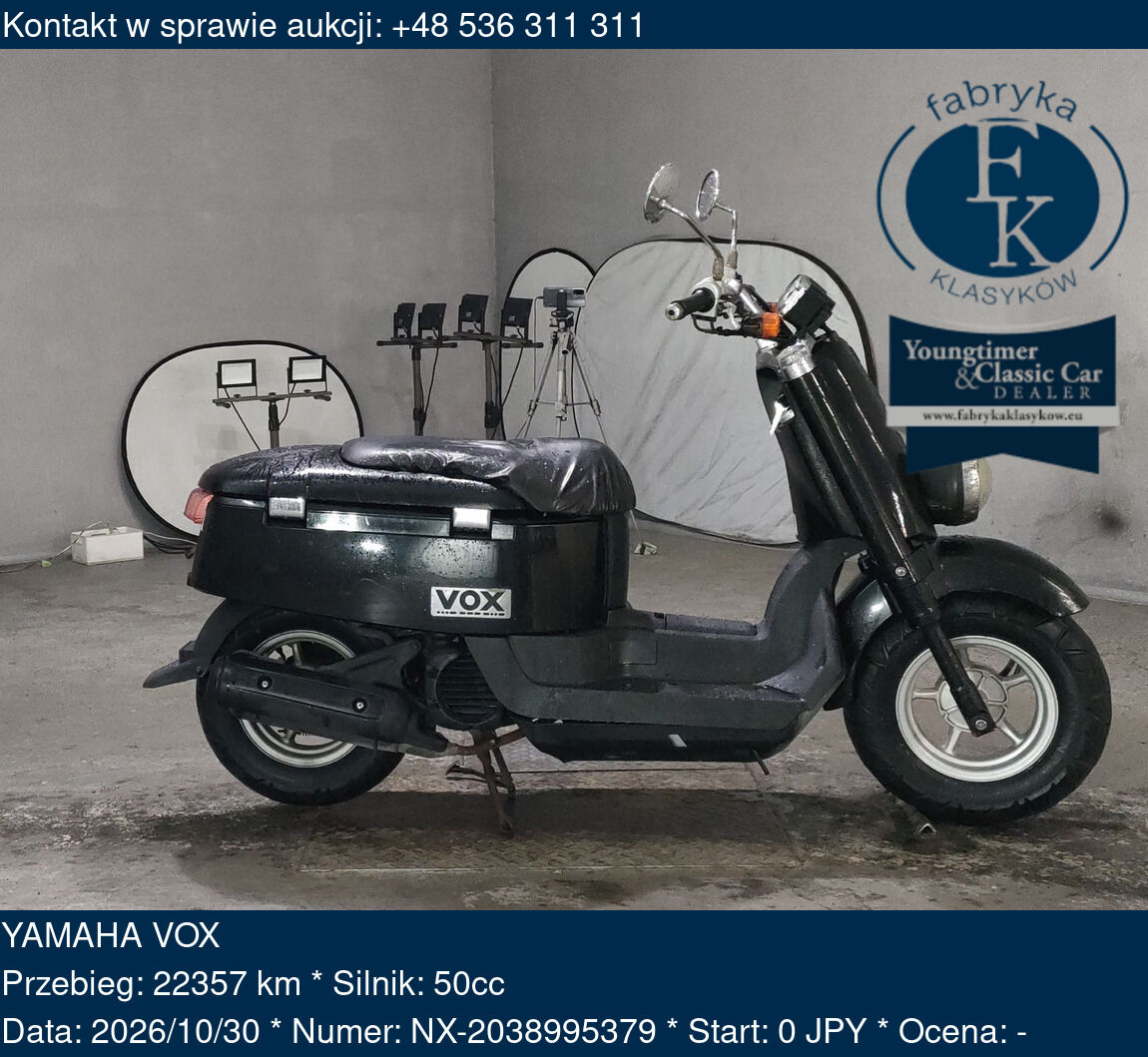 YAMAHA VOX  - zdjęcie 2
