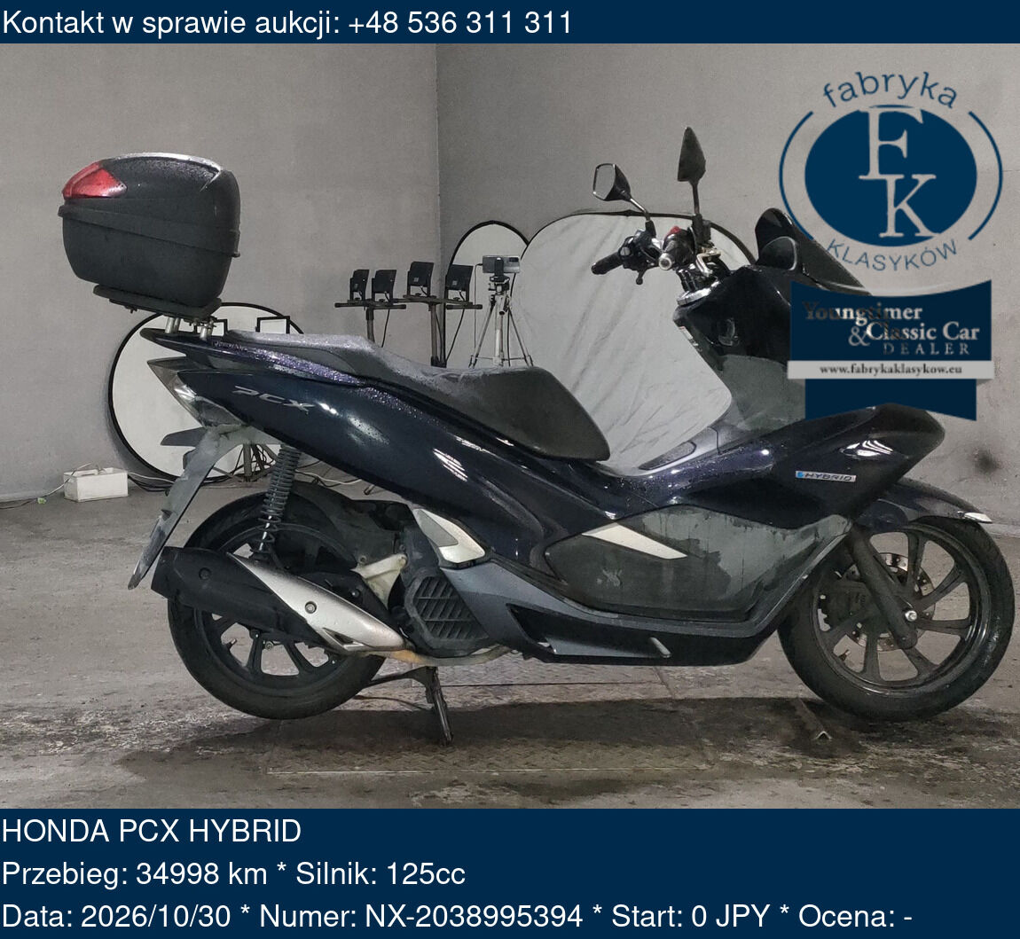 HONDA PCX HYBRID - zdjęcie 2