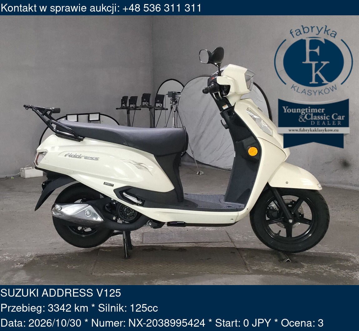 SUZUKI ADDRESS V125 - zdjęcie 2