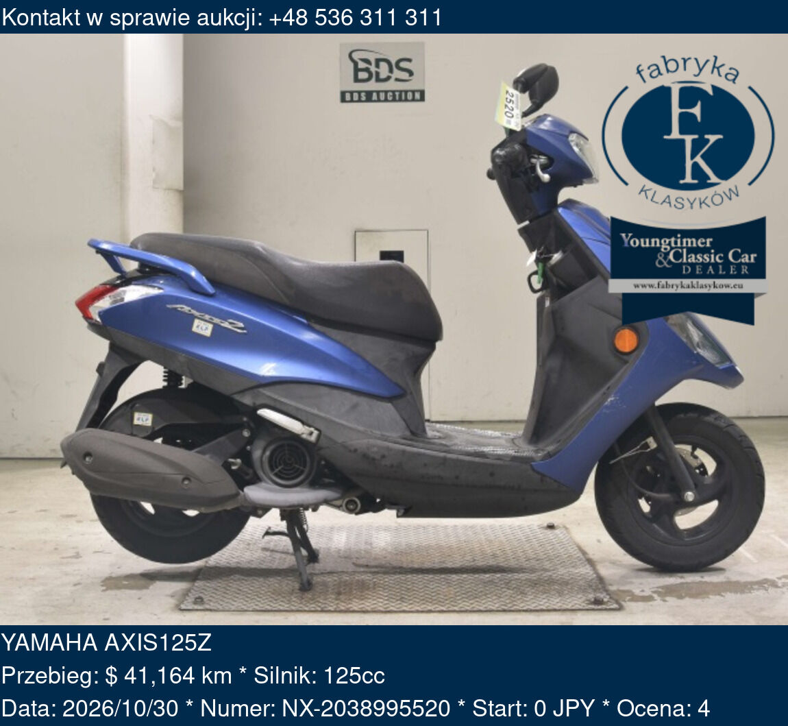 YAMAHA AXIS125Z - zdjęcie 2