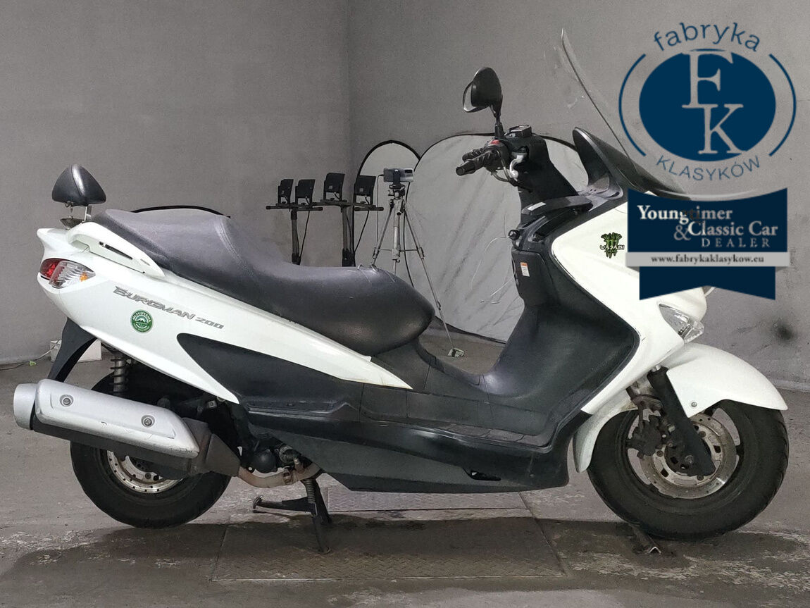 SUZUKI BURGMAN200  - aukcja, lot NX-2038995655