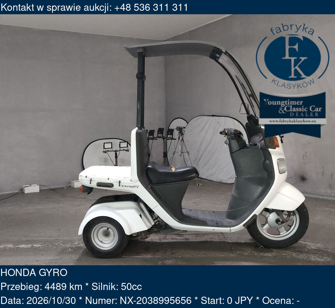 HONDA GYRO - zdjęcie 2