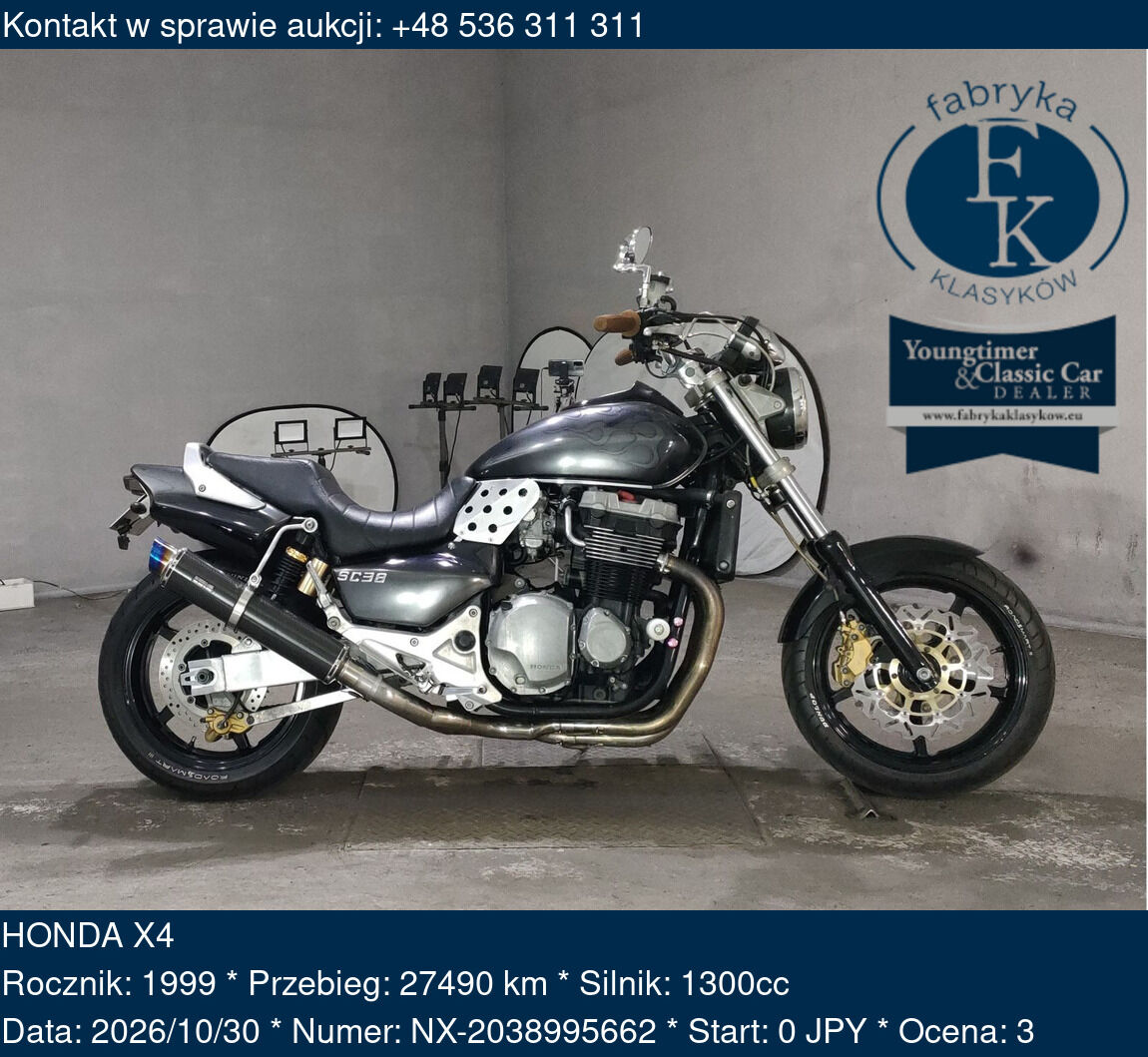 HONDA X4 1999 - zdjęcie 2