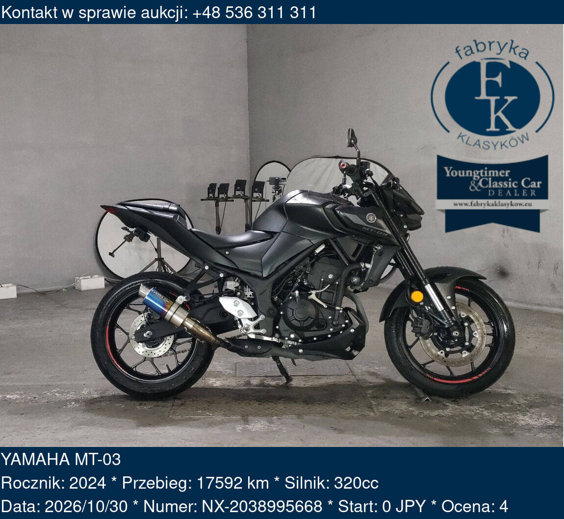 YAMAHA MT-03 2024 - zdjęcie 2
