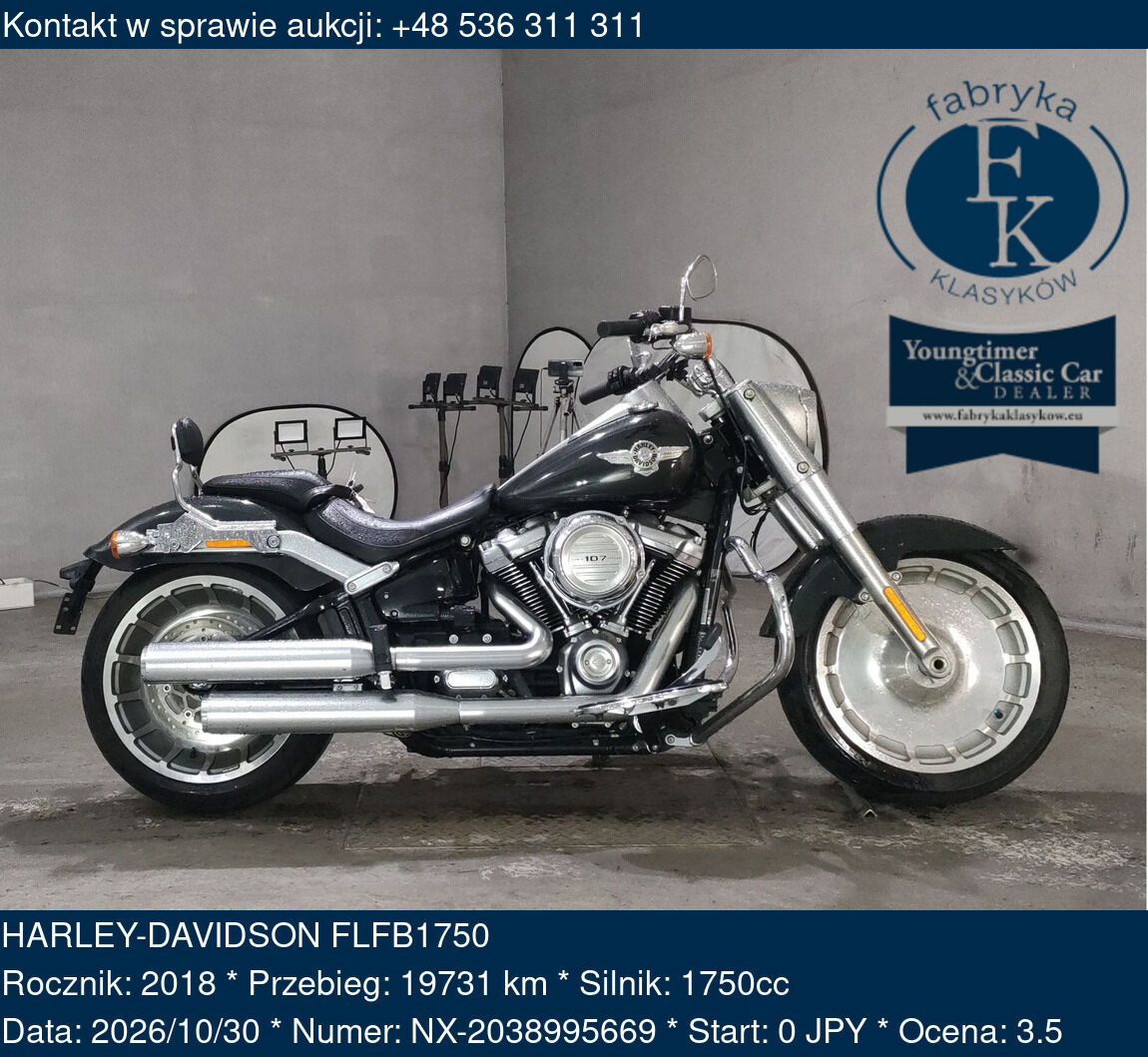 HARLEY-DAVIDSON FLFB1750 2018 - zdjęcie 2