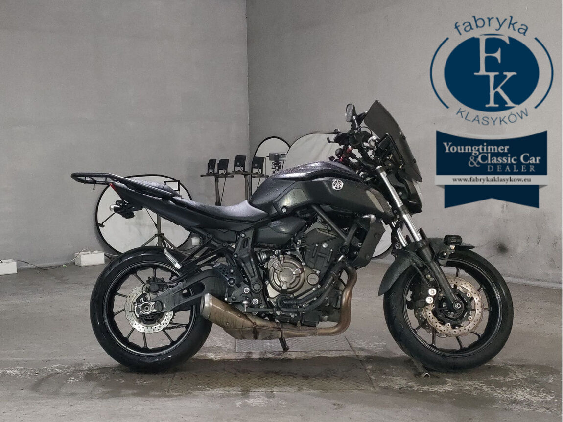 YAMAHA MT-07 2018 - aukcja, lot NX-2038995681