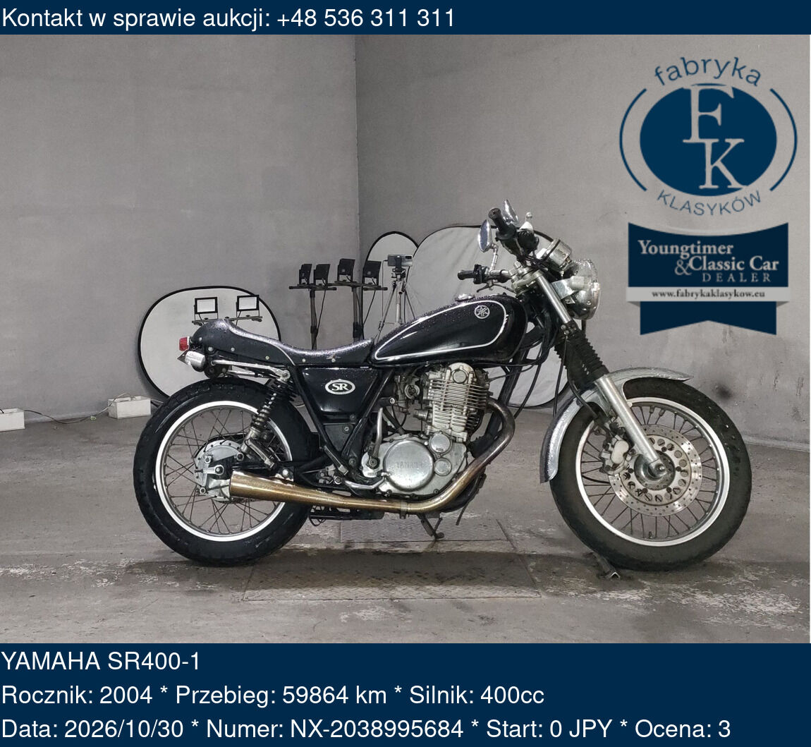 YAMAHA SR400-1 2004 - zdjęcie 2