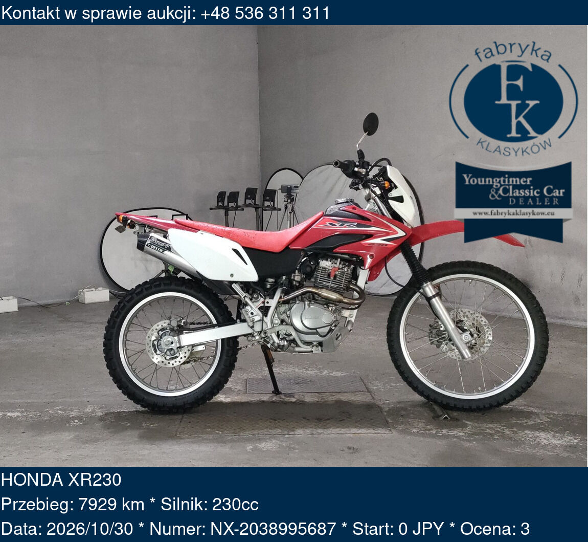 HONDA XR230  - zdjęcie 2