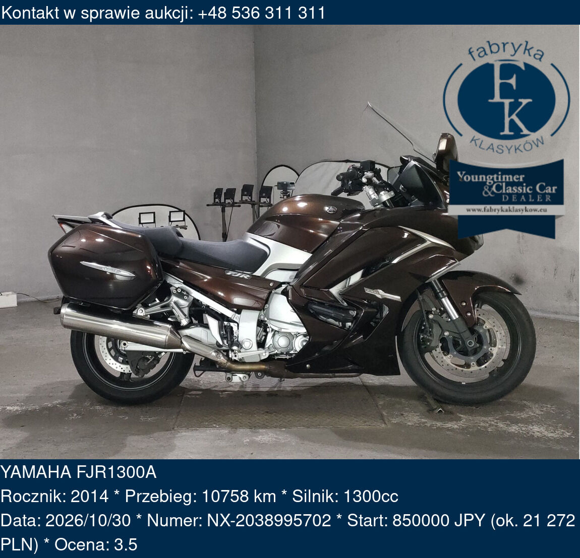 YAMAHA FJR1300A 2014 - zdjęcie 2