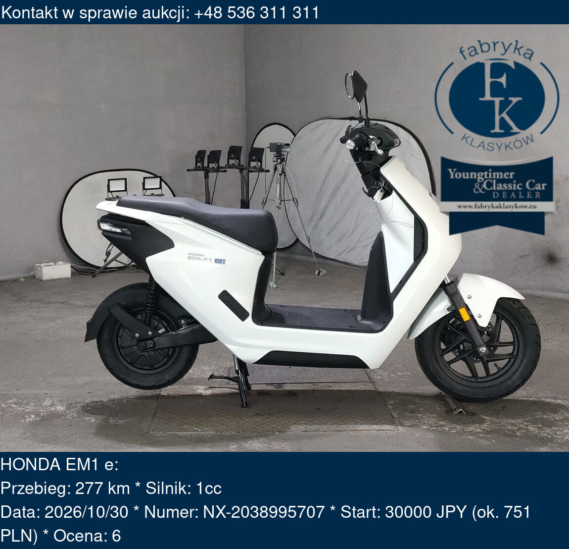 HONDA EM1 e: - zdjęcie 2