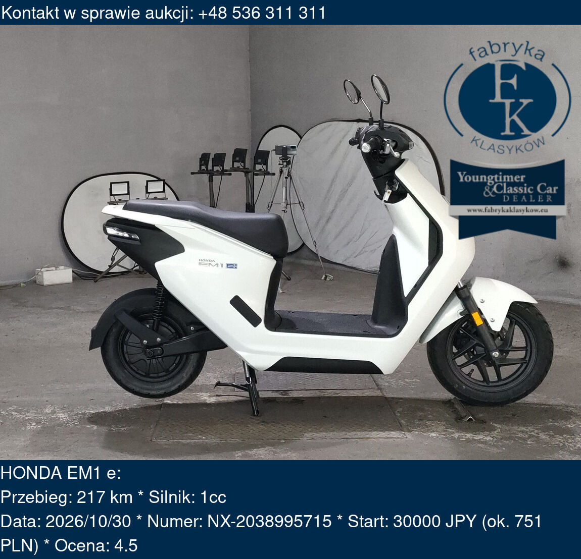 HONDA EM1 e:  - zdjęcie 2