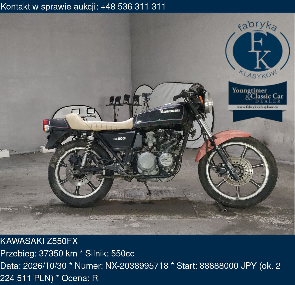 KAWASAKI Z550FX - zdjęcie 2