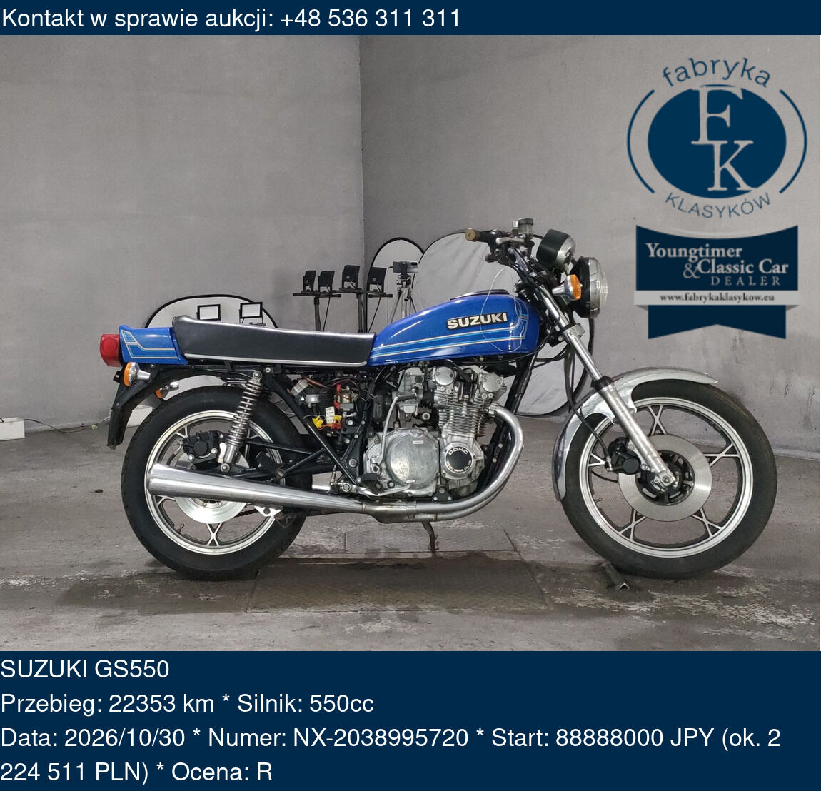 SUZUKI GS550 - zdjęcie 2