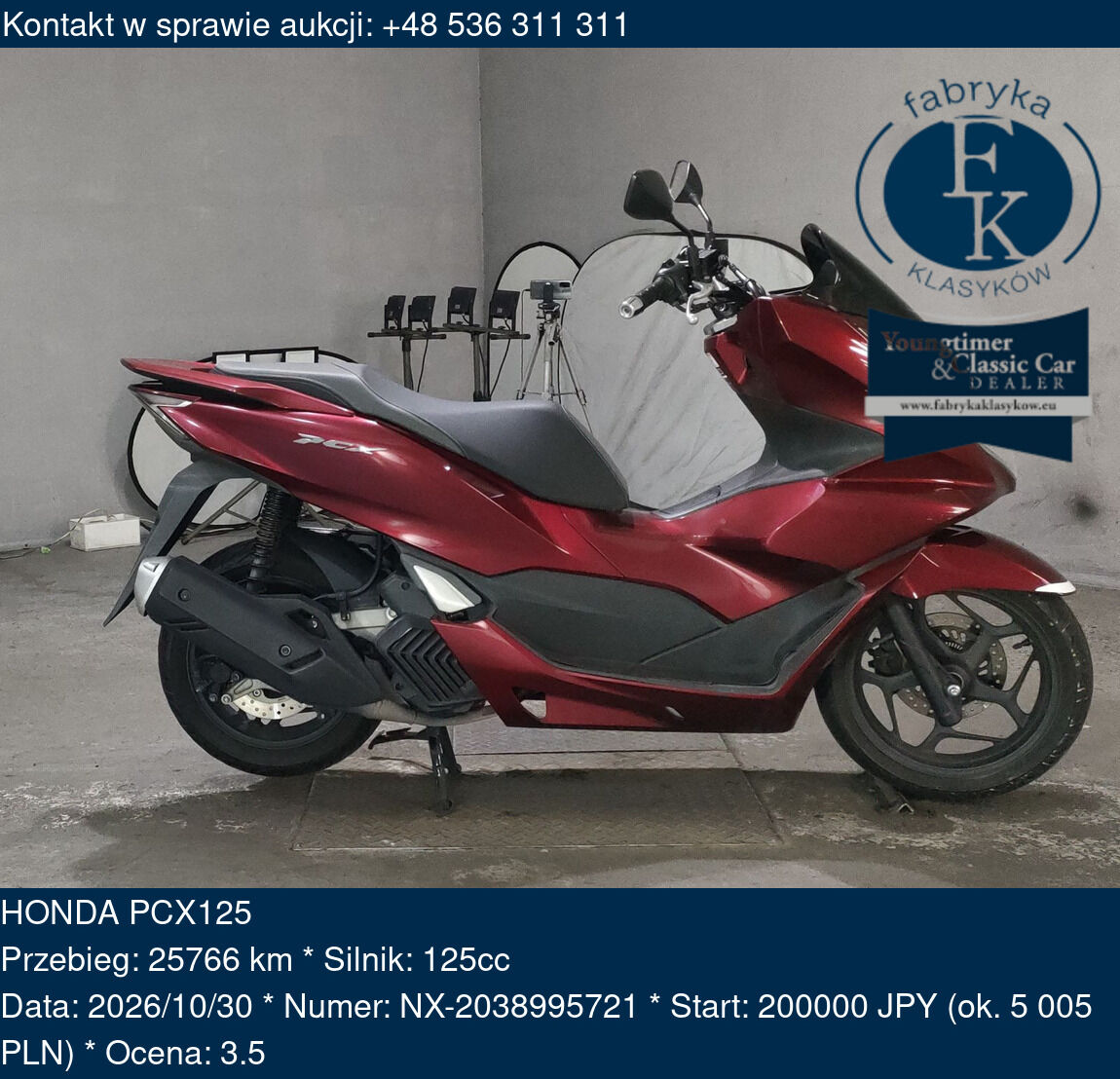 HONDA PCX125  - zdjęcie 2