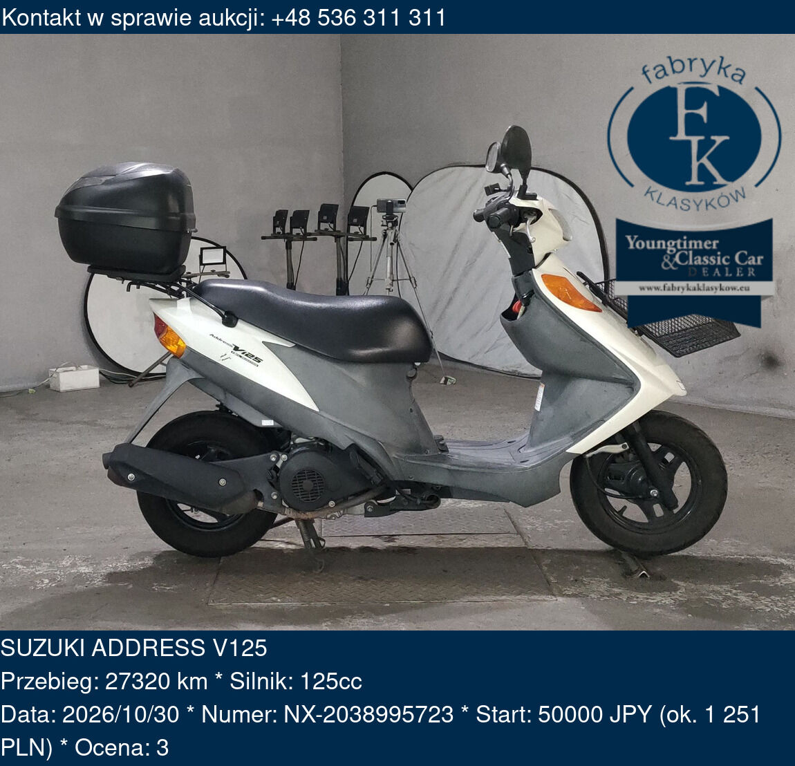 SUZUKI ADDRESS V125 - zdjęcie 2