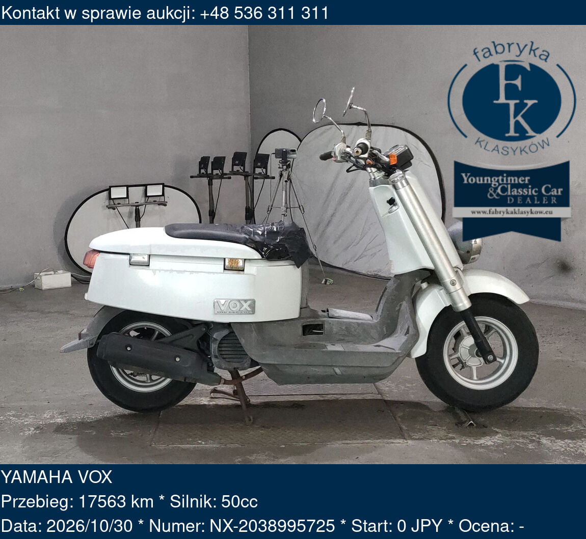YAMAHA VOX  - zdjęcie 2