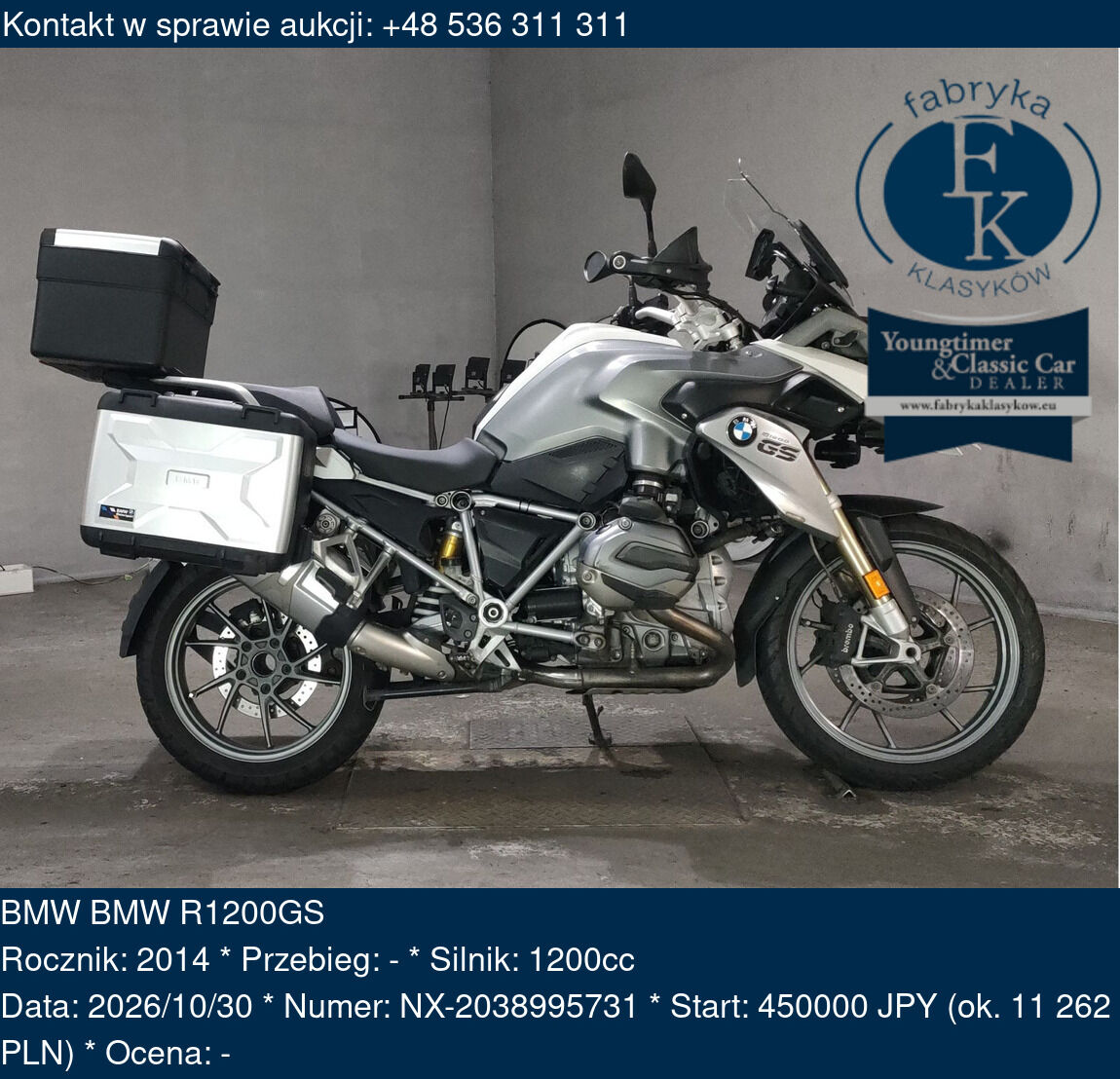 BMW BMW R1200GS 2014 - zdjęcie 2