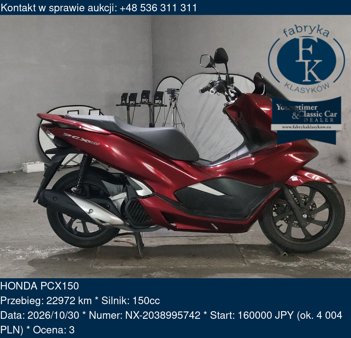 HONDA PCX150 - zdjęcie 2