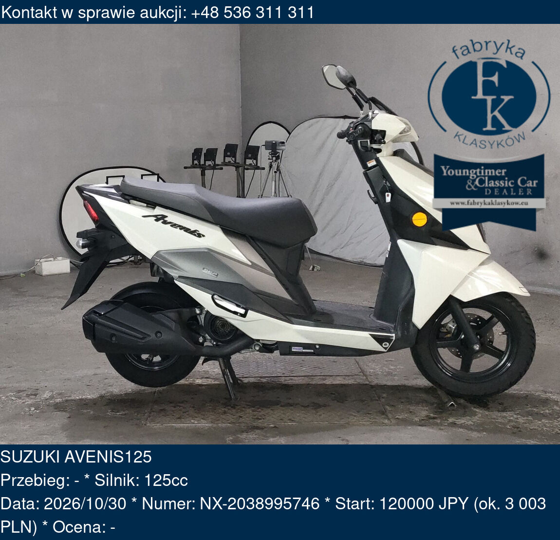 SUZUKI AVENIS125  - zdjęcie 2