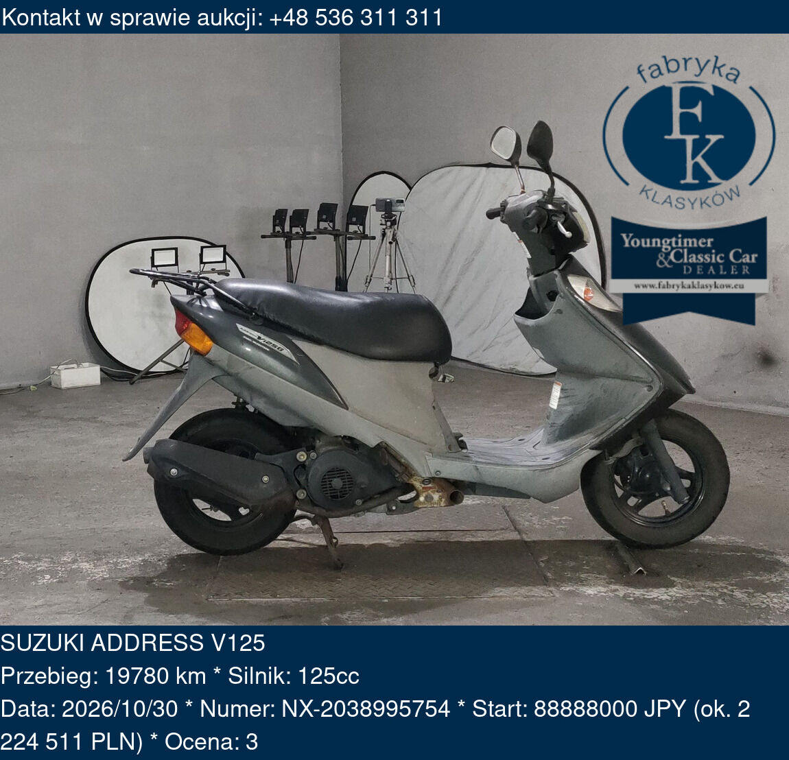 SUZUKI ADDRESS V125  - zdjęcie 2